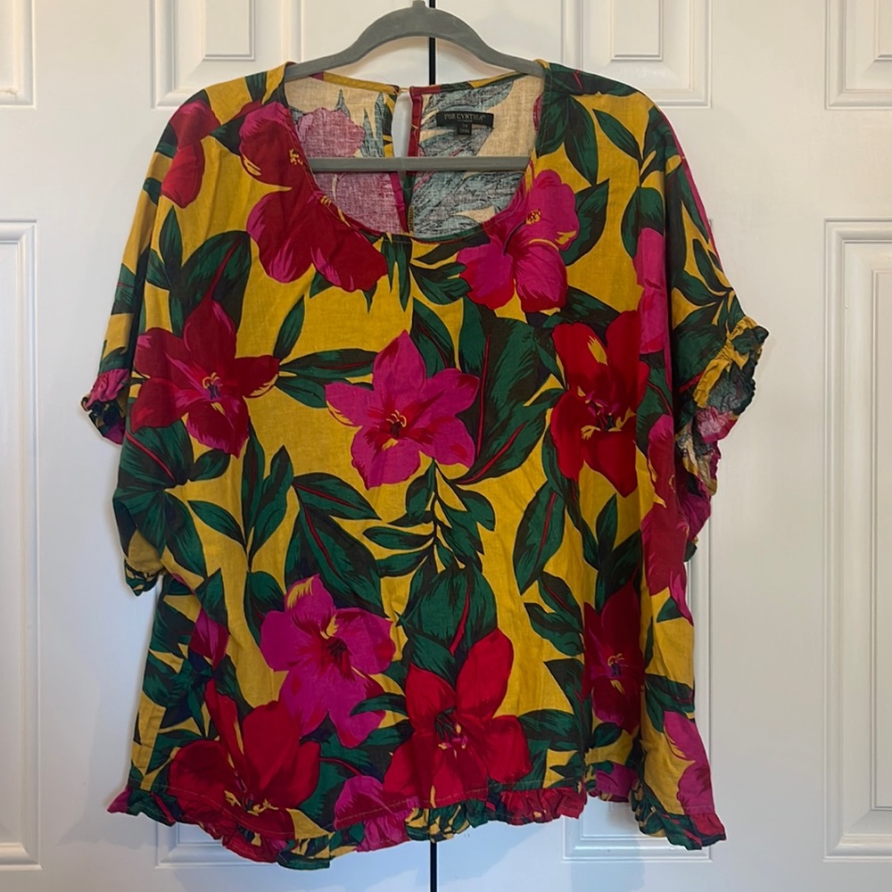 For Cynthia top • size 3X